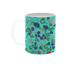 Load image into Gallery viewer, Grandmother Stories Turquoise Mug
