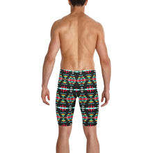 Load image into Gallery viewer, River Trail Sunset Men&#39;s Knee Length Swimming Trunks
