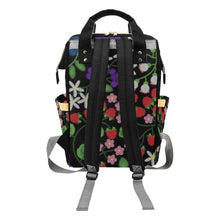 Load image into Gallery viewer, Takwakin Harvest Midnight Multi-Function Diaper Backpack/Diaper Bag
