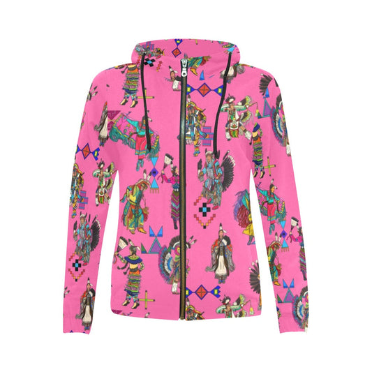 Grand Entry Dancers Full Zip Hoodie for Women