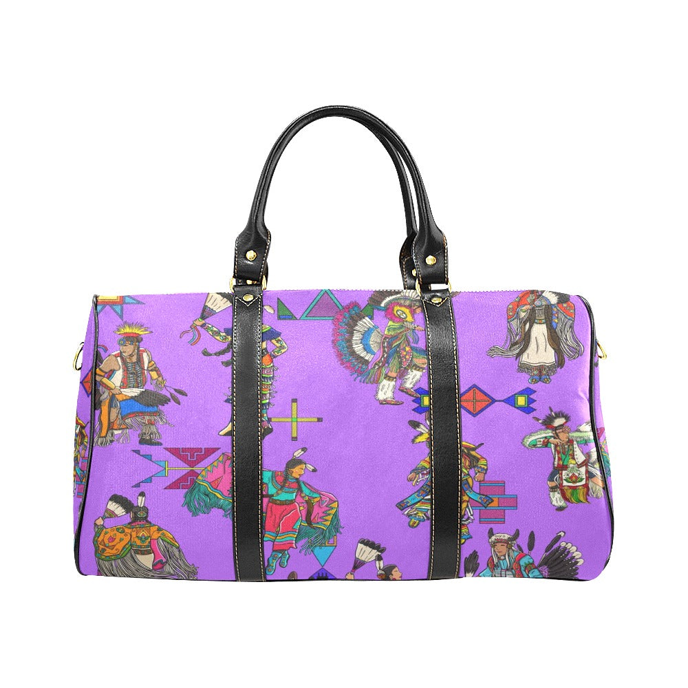 Grand Entry Dancers Purple Small Travel Bag