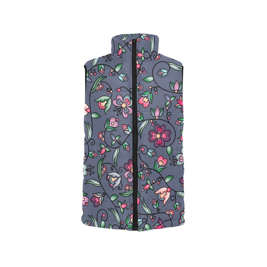 Amber Evening Garland Blue Padded Vest