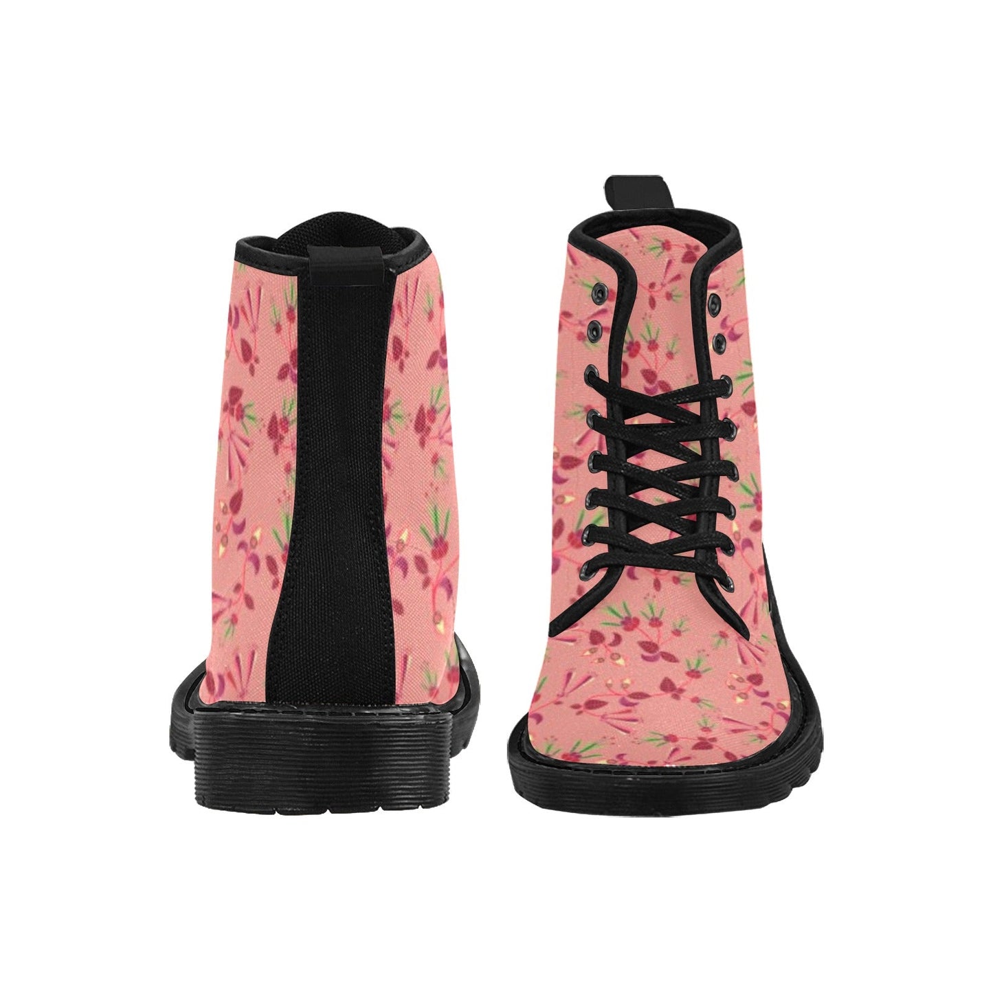 Swift Floral Peach Rouge Remix Boots for Men