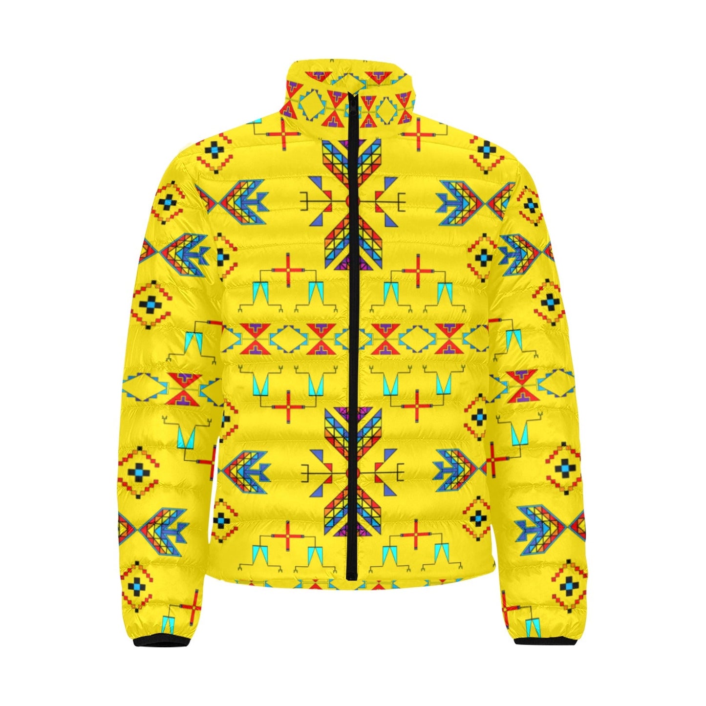 Rainbow Chief Rainbow Yellow Men's Padded Jacket