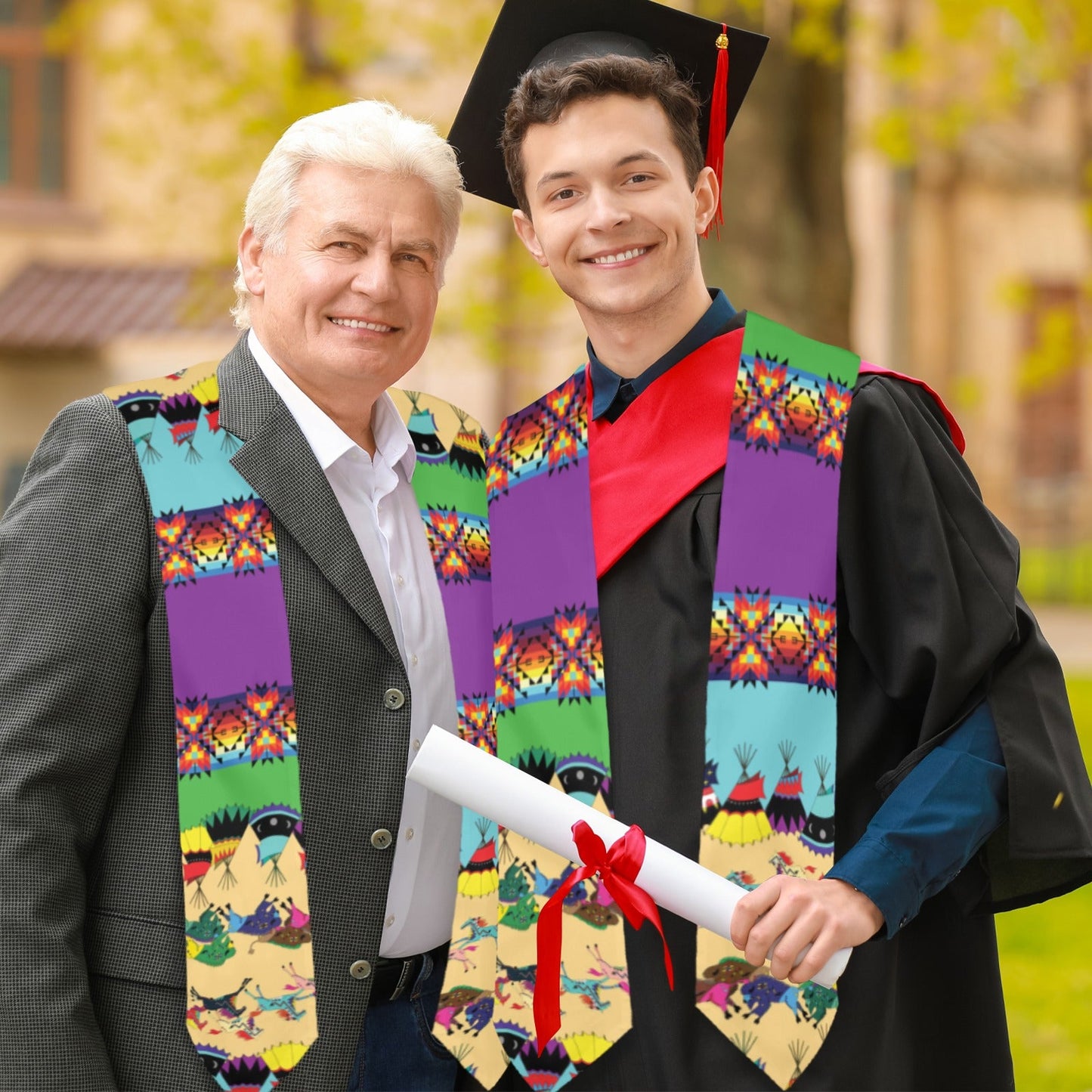 Prairie Bison Graduation Stole