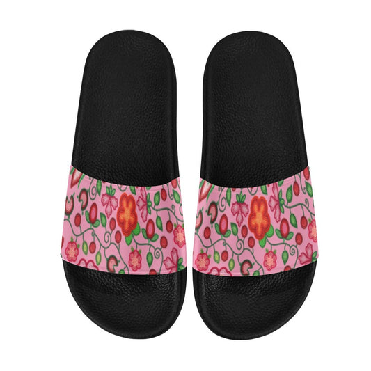Rose Reverie Pink Slide Sandals