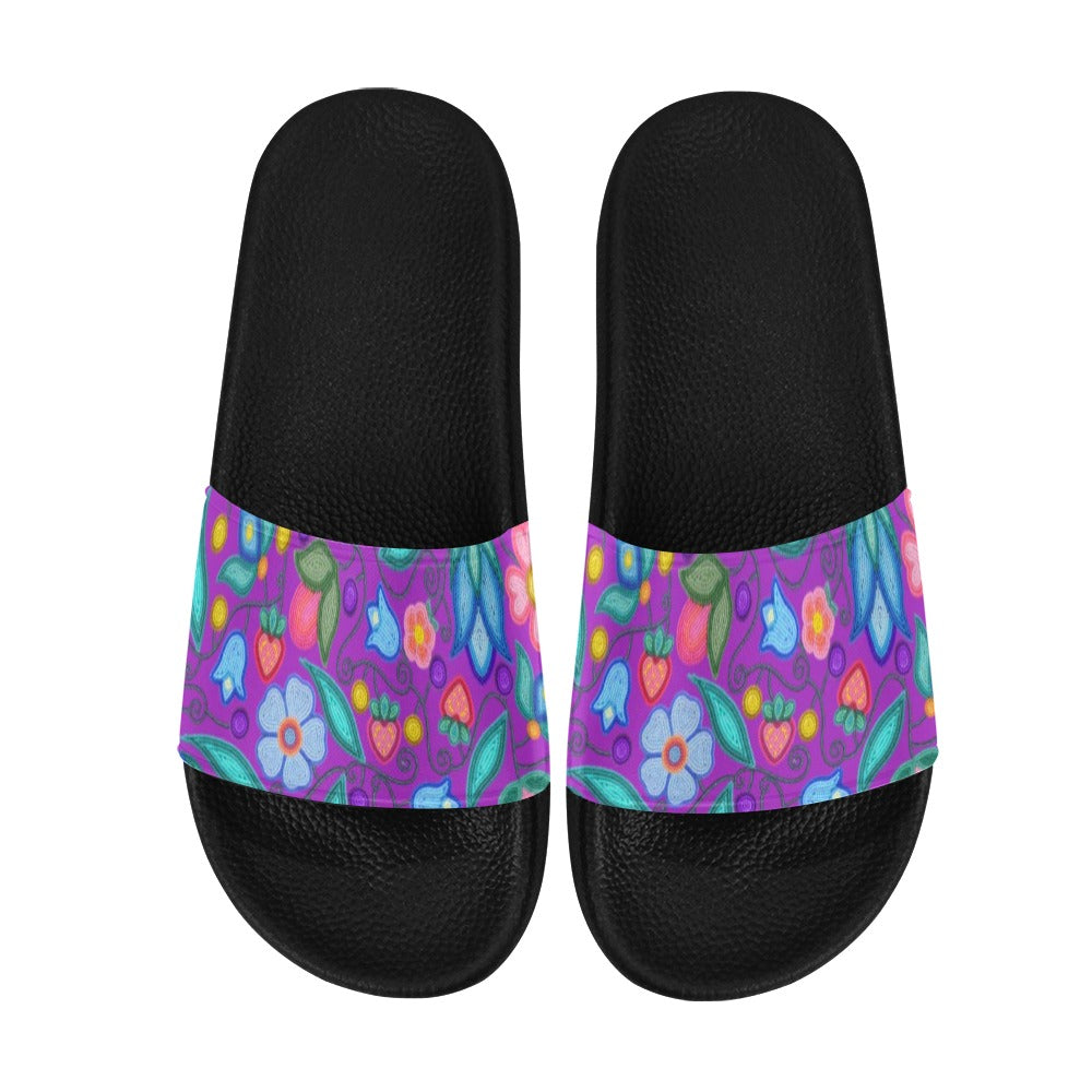 Sweet Offering Purple Women's Slide Sandals