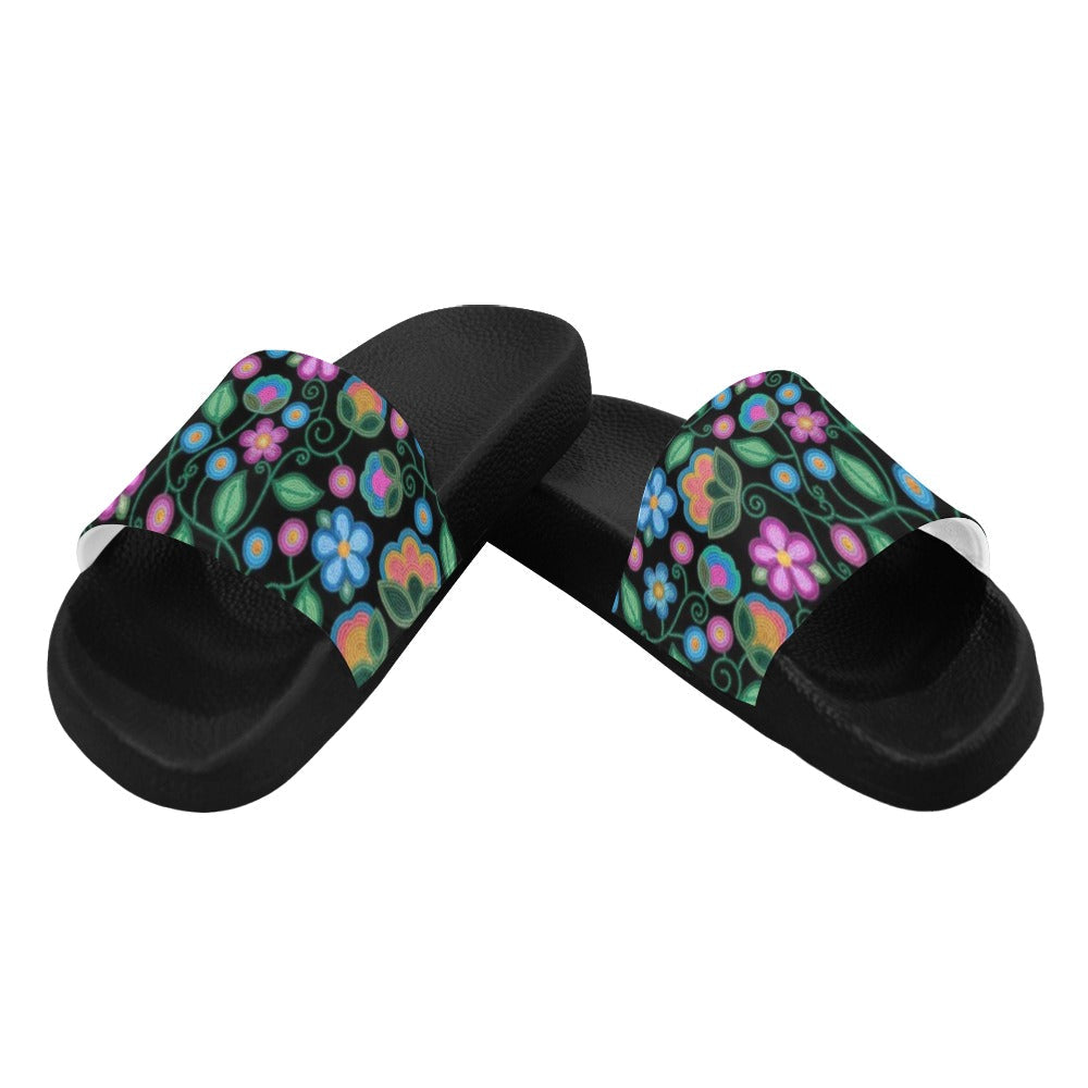 Turquoise Sunbeam Slide Sandals