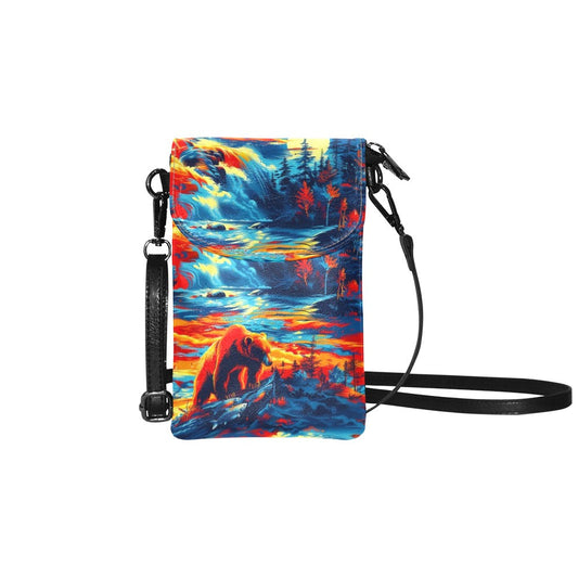 Hungry Bear Small Cell Phone Purse