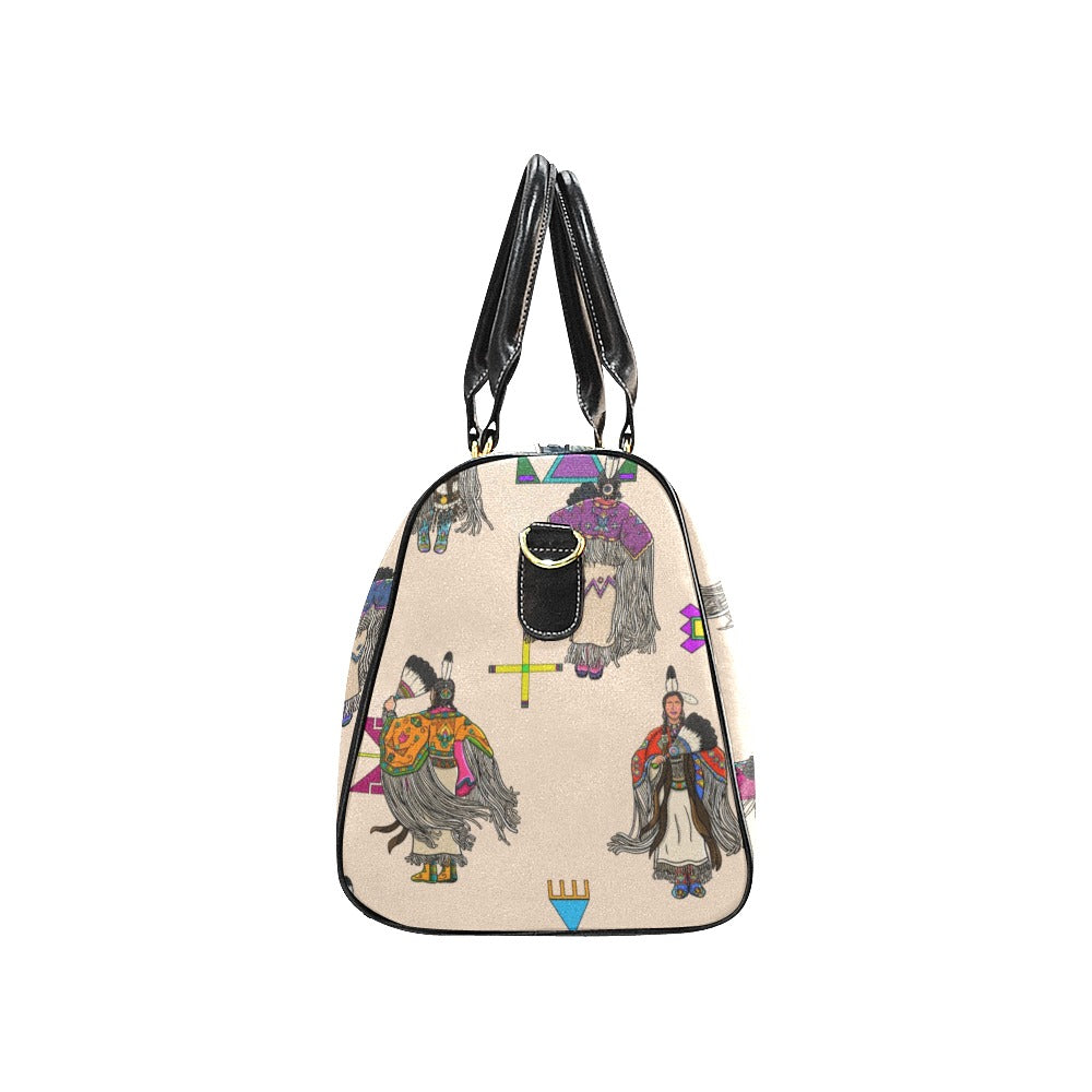 Women's Tradish Dancers  Muslin Large Travel Bag