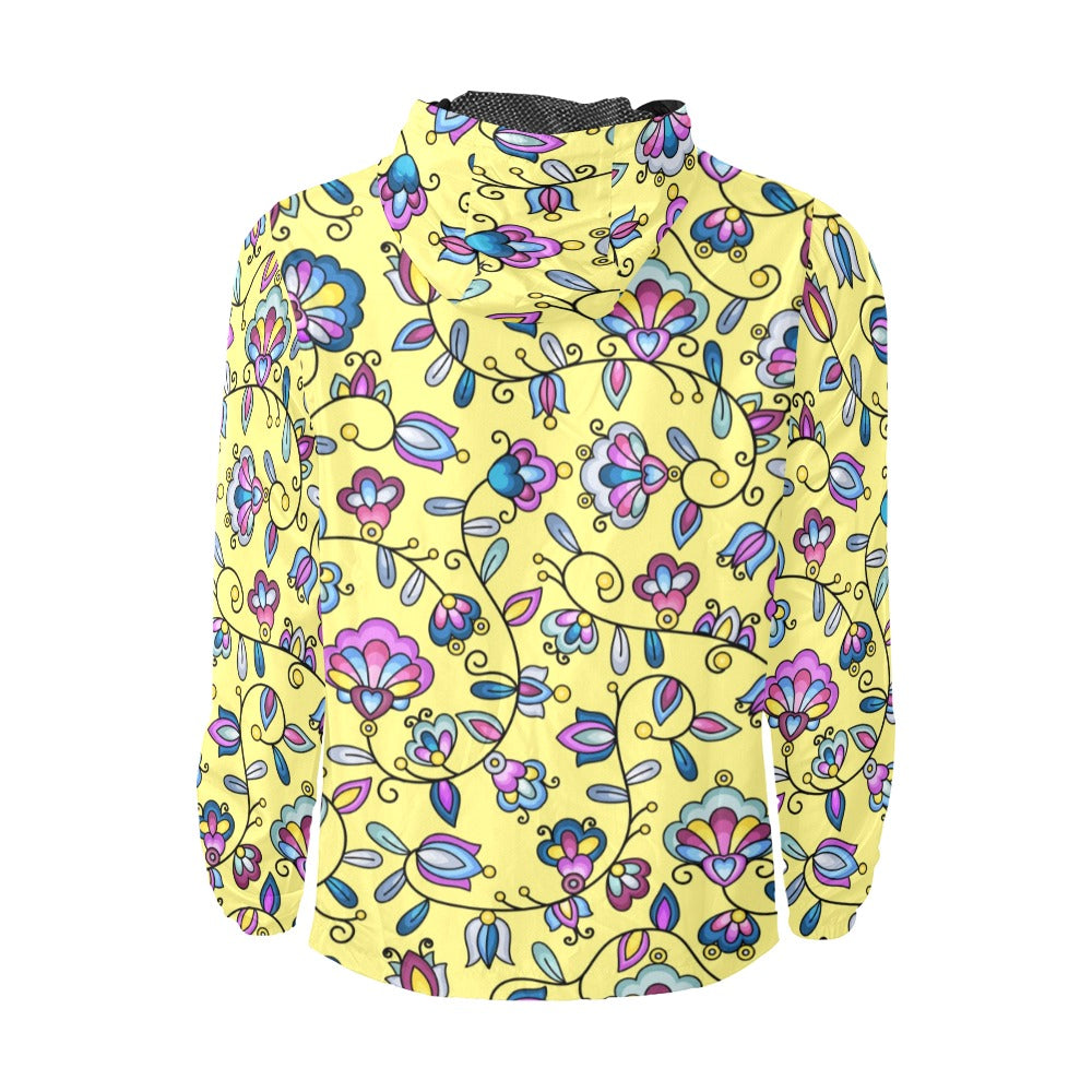 Autumn Bundle Blessing Yellow Men's Windbreaker