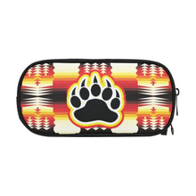 Load image into Gallery viewer, Medicine Wheel Sage Bearpaw Pencil Pouch
