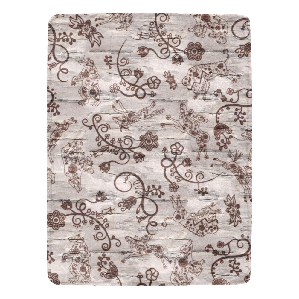 Forest Medley X-Large Micro Fleece Blanket
