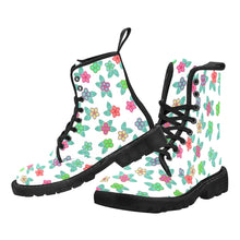 Load image into Gallery viewer, Berry Flowers White Boots
