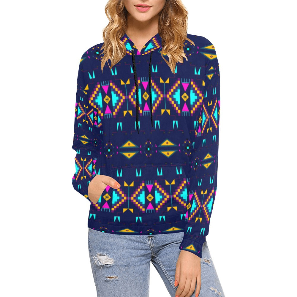 Rite of Passage Prairie Night Hoodie for Women