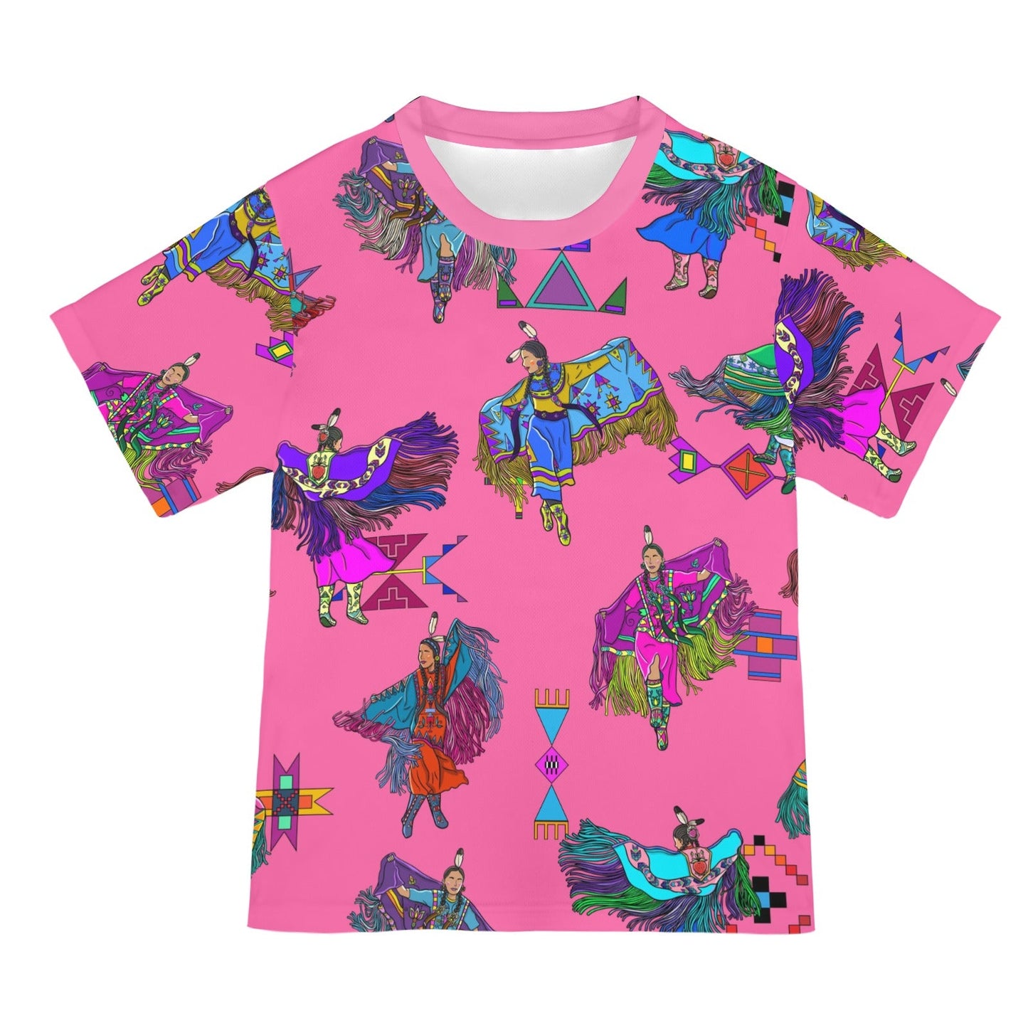Women's Fancy Dancers Pink Tee