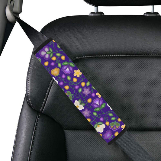 Midnight Moss Bloom Seat Belt Cover