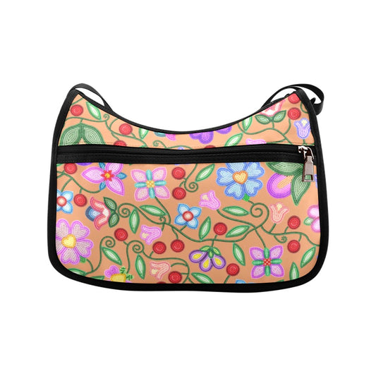 Petal Harmony Terracotta Crossbody Bag