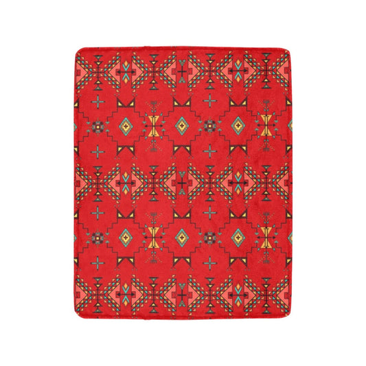 Thunder Flight Red Ultra-Soft Micro Fleece Blanket 40"x50"