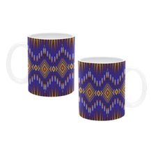 Load image into Gallery viewer, Fire Feather Blue Mug
