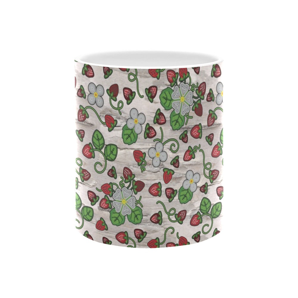 Strawberry Dreams Bright Birch Mug