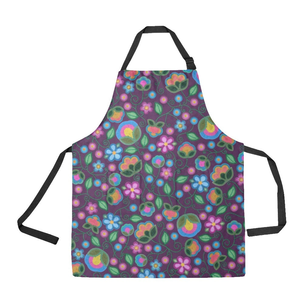 Turquoise Sunbeam Violet Apron