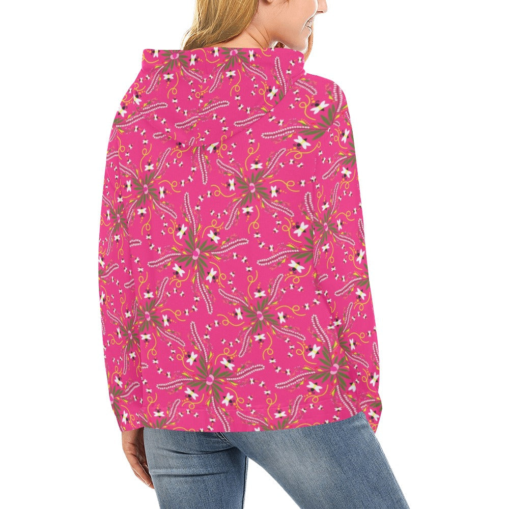 Willow Bee Bubblegum Hoodie for Women