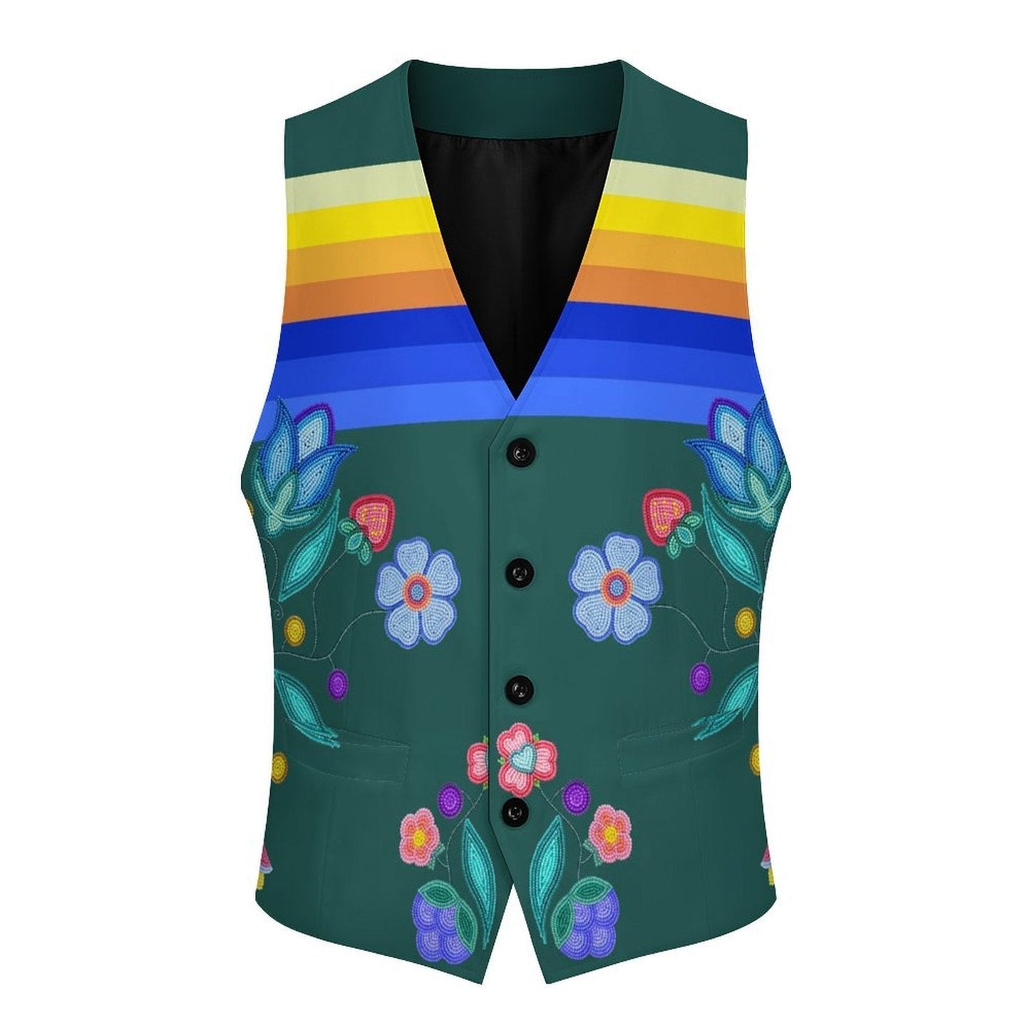 Bear Harvester Men's Sleeveless Suit Vest