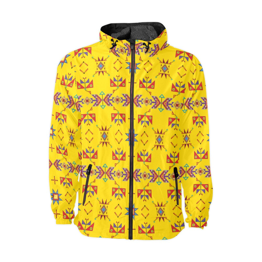 Scattered Generations Maize Men's Windbreaker