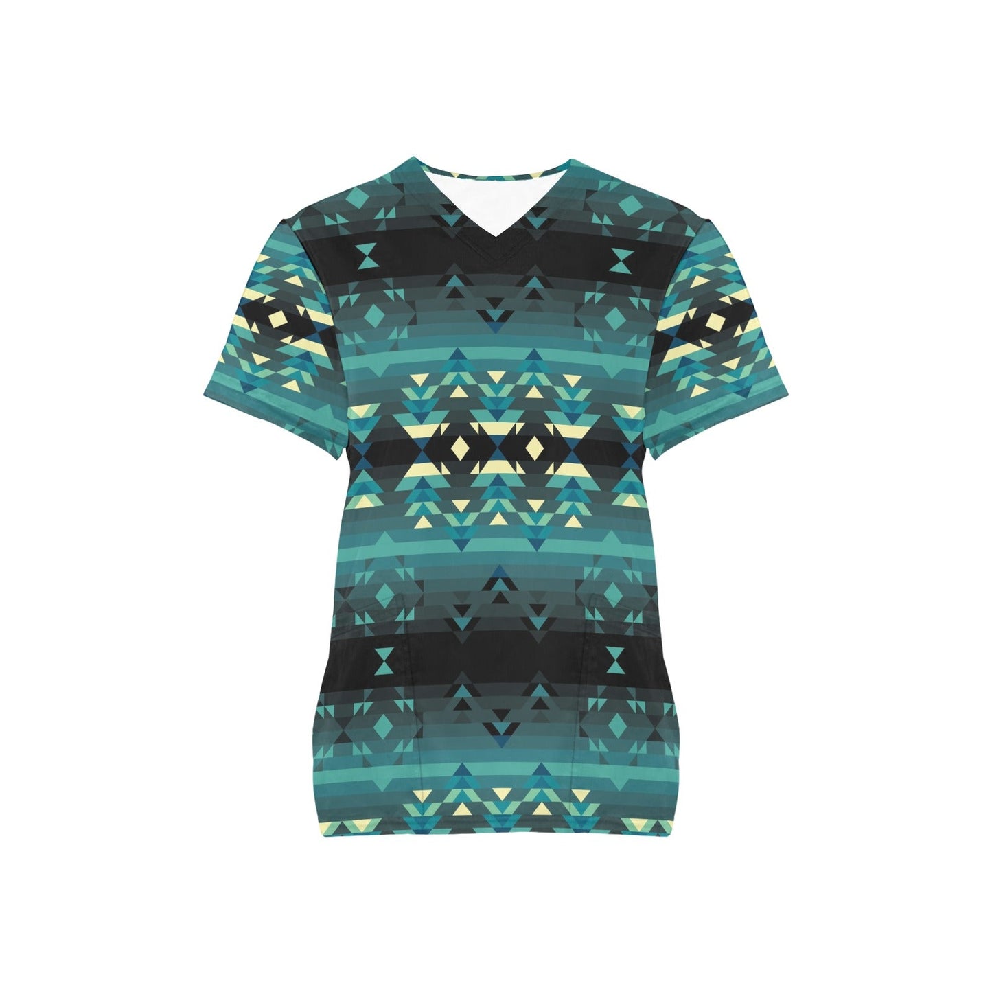 Inspire Green Scrub Top