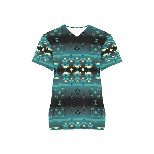 Inspire Green Scrub Top
