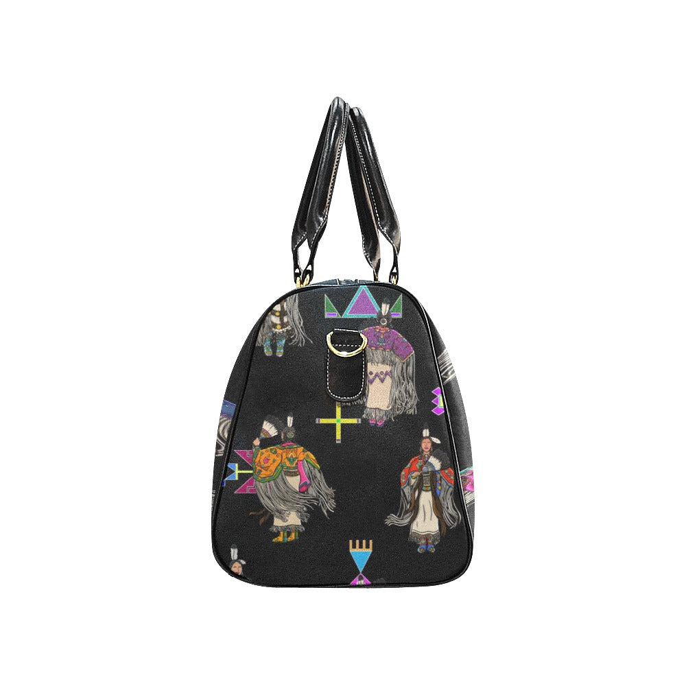 Women's Tradish Dancers Black Small Travel Bag