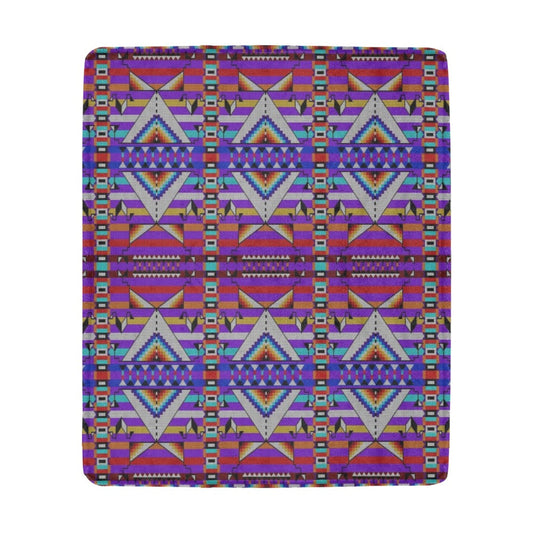 Medicine Blessing Purple Ultra-Soft Micro Fleece Blanket 50"x60"