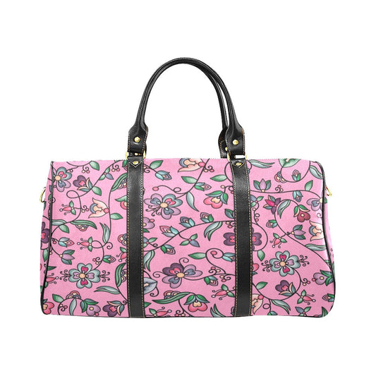 Amber Evening Garland Pink Large Travel Bag