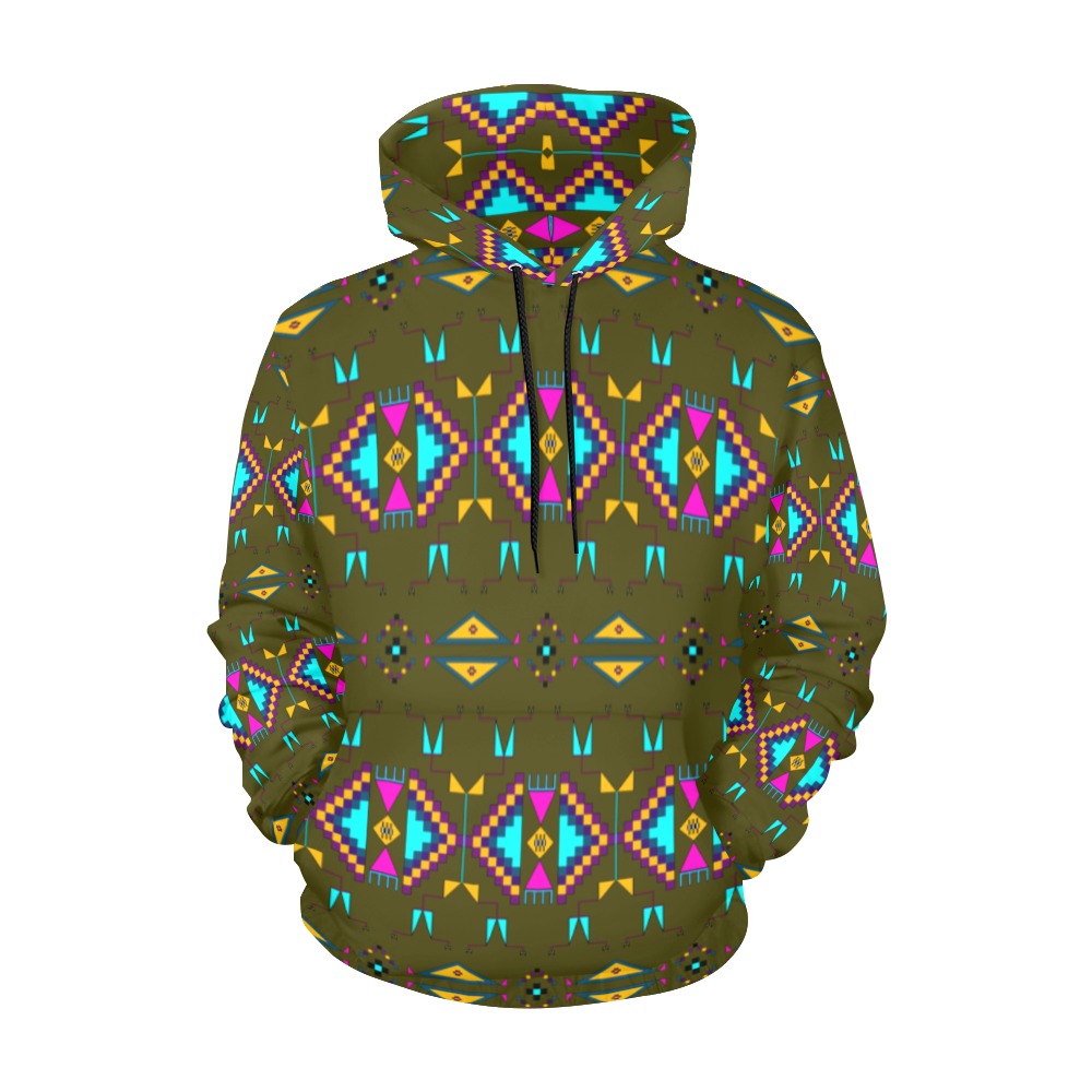 Rite of Passage Olive Hoodie for Women