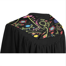 Load image into Gallery viewer, Fresh Fleur Midnight Graduation Stole
