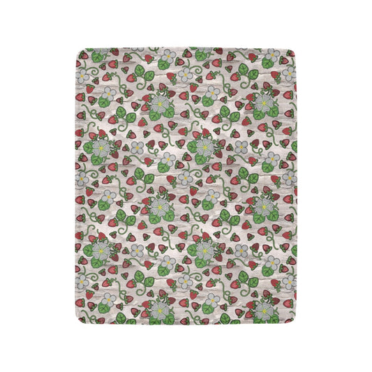 Strawberry Dreams Bright Birch Ultra-Soft Micro Fleece Blanket 40"x50"