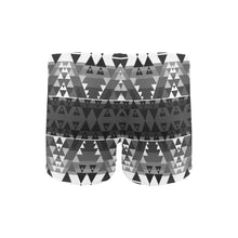 Load image into Gallery viewer, Writing on Stone Black and White Men&#39;s Swimming Trunks
