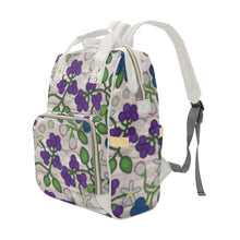 Load image into Gallery viewer, Grandmothers Stories Bright Birch Multi-Function Diaper Backpack/Diaper Bag
