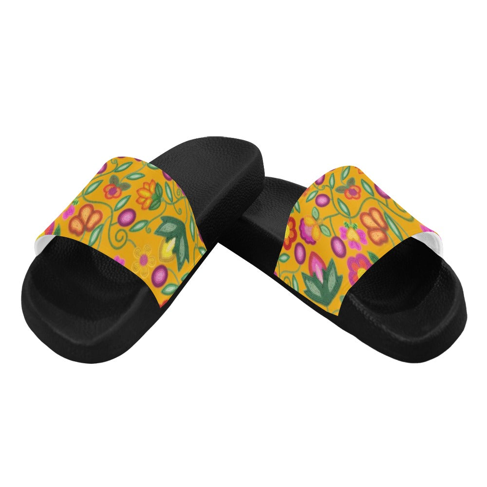 Boreal Bounty Yellow Slide Sandals