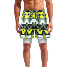 Load image into Gallery viewer, Two Spirit Medicine Men&#39;s Sports Shorts with Compression Liner
