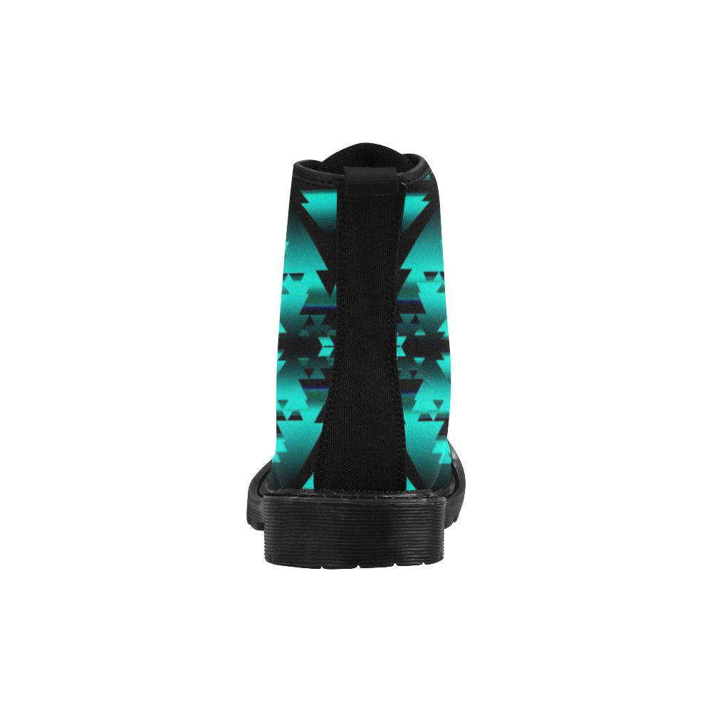 Dark Teal Winter Camp Boots