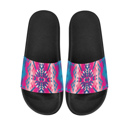 Desert Geo Slide Sandals