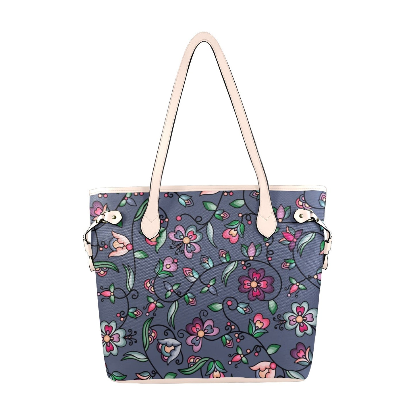Amber Evening Garland Clover Canvas Tote Bag