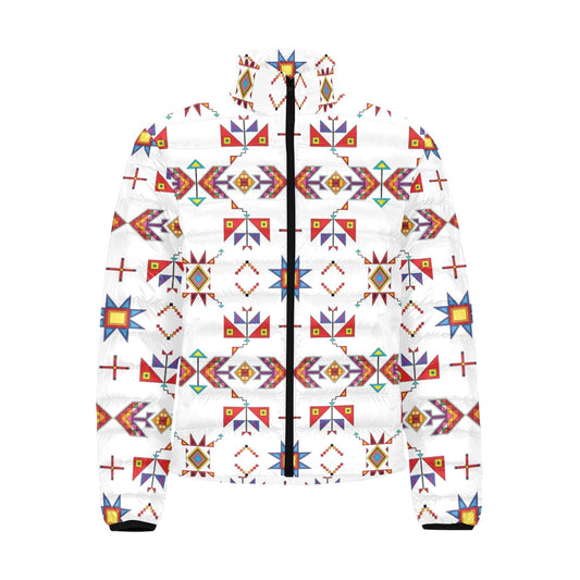 Scattered Generations White Padded Jacket