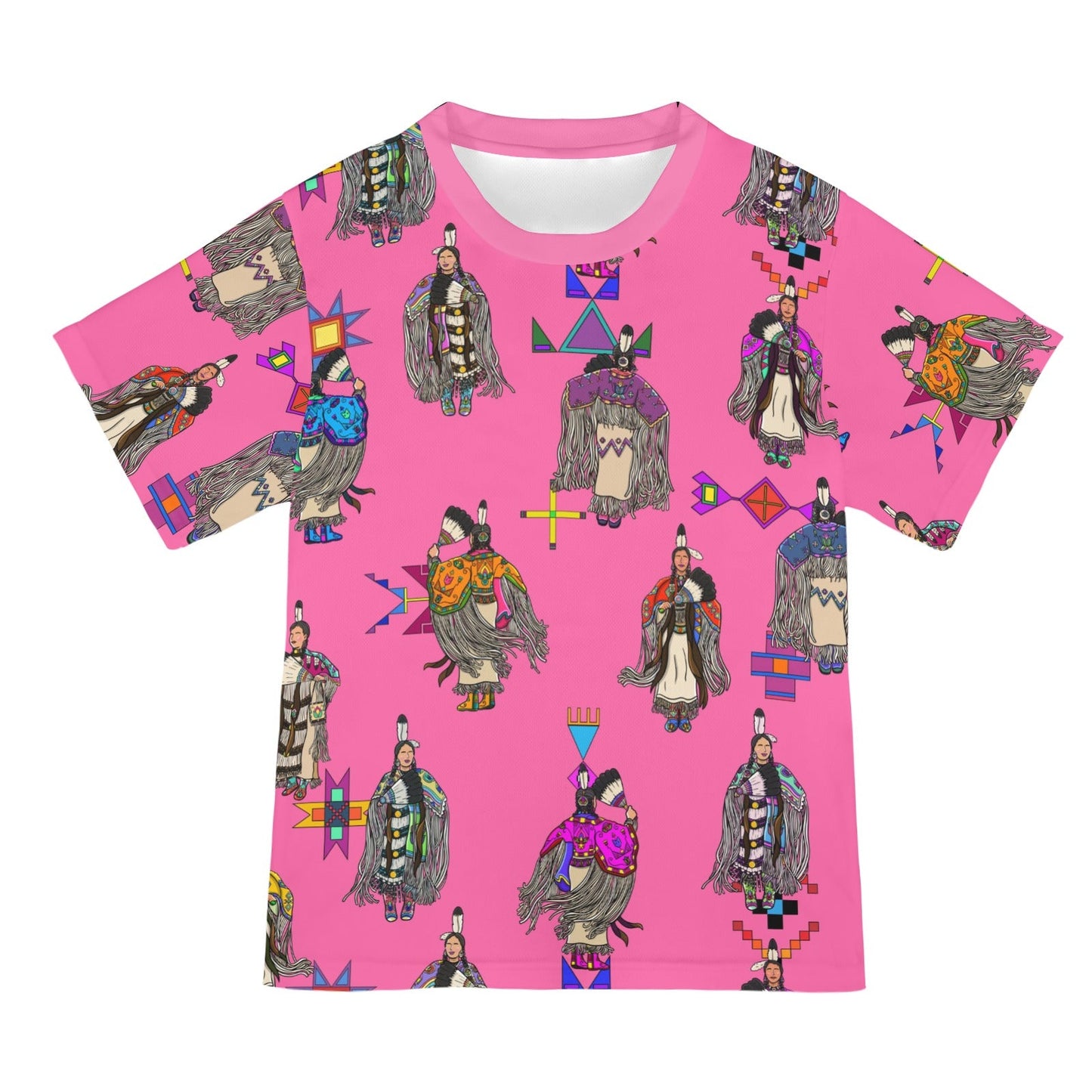 Women's Tradish Dancers Pink Tee