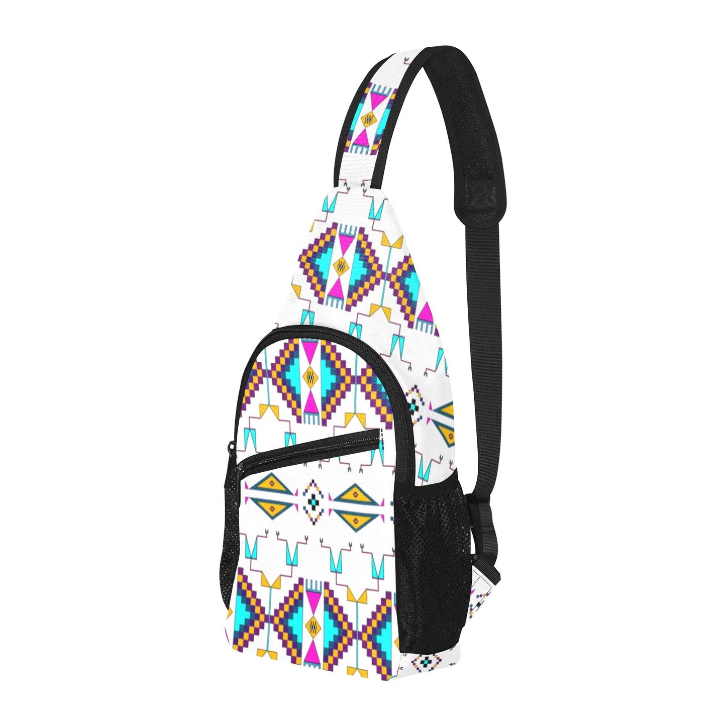 Rite of Passage White Chest Bag