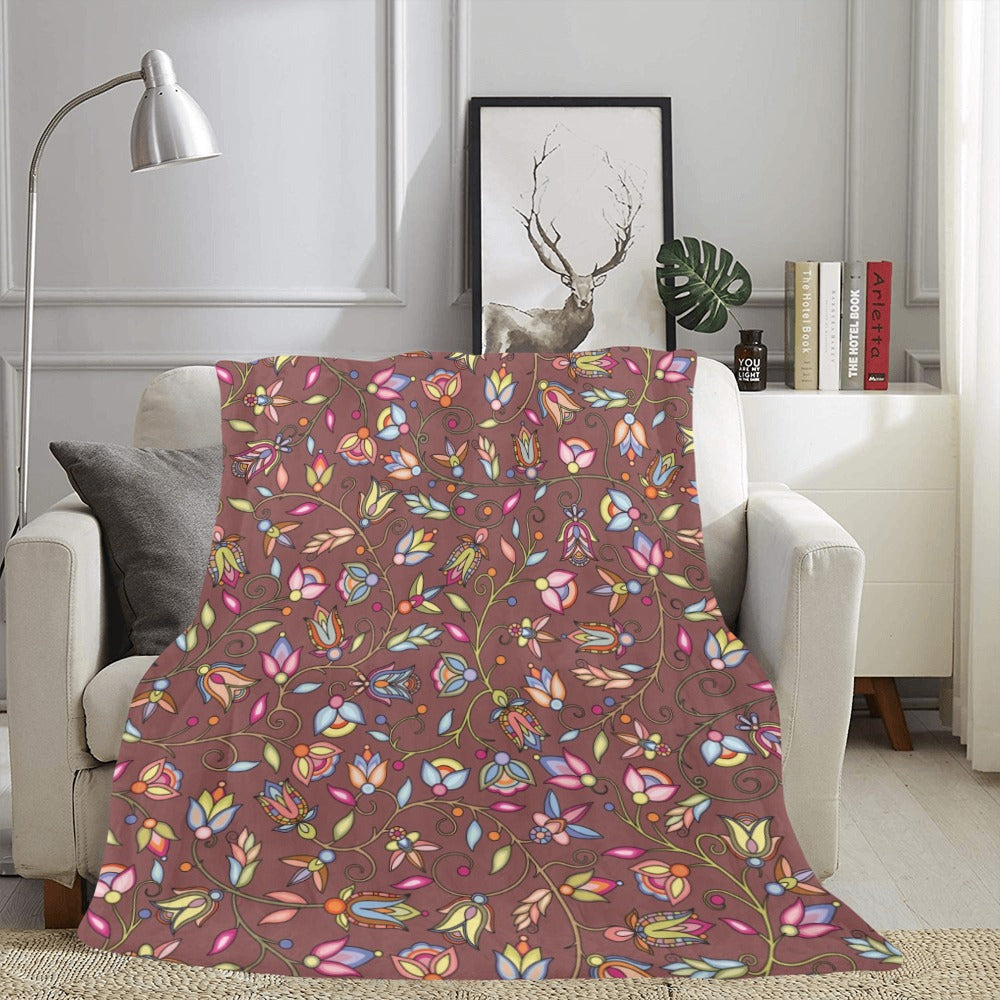 Buffalo Bloom Clay X-Large Micro Fleece Blanket