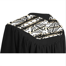 Load image into Gallery viewer, Black Rose Winter Canyon Graduation Stole
