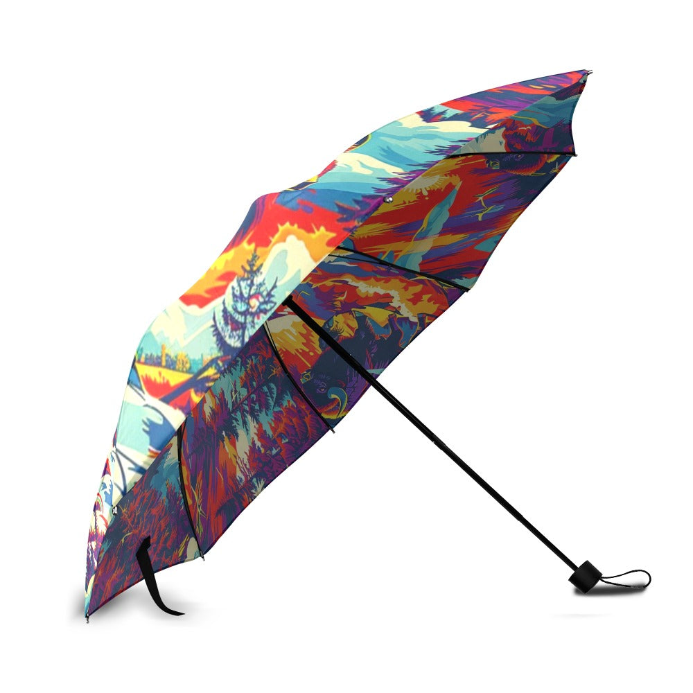 Buffalo Bluff Foldable Umbrella